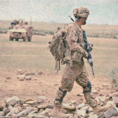 Soldier on Patrol